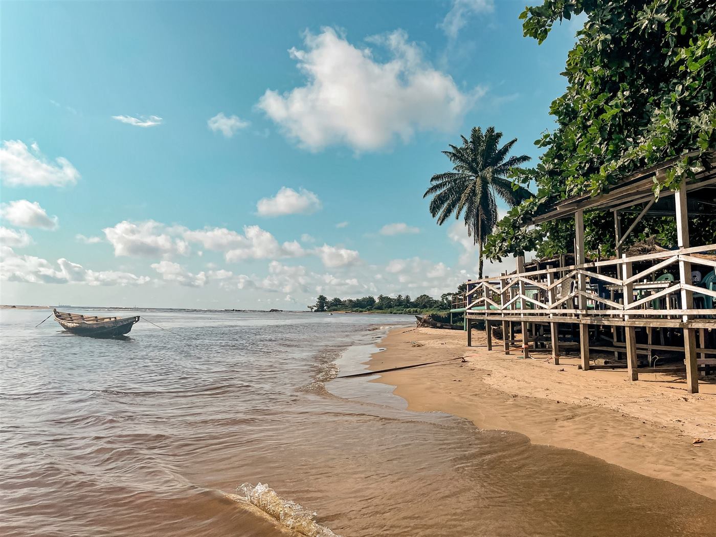 Lobé Beach in Kribi on Cameroon’s Atlantic coast
